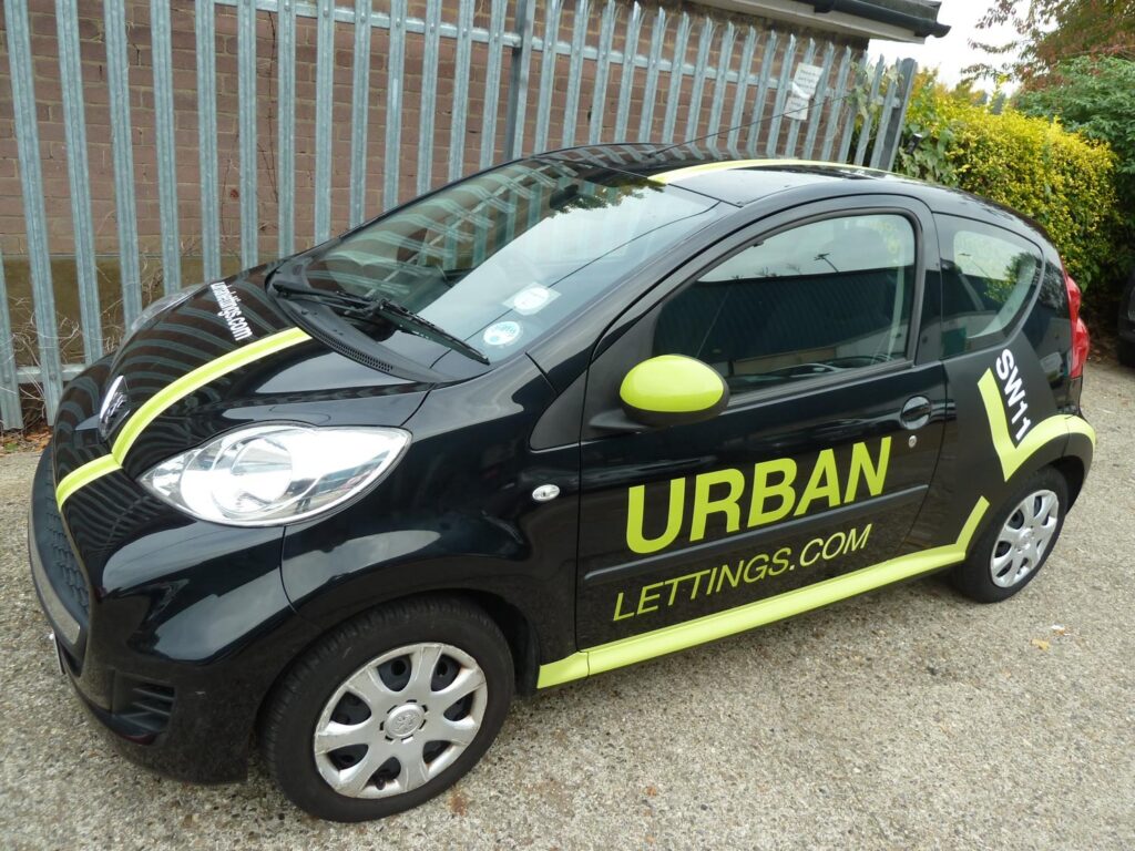 Cut Vinyl Car Graphics in London