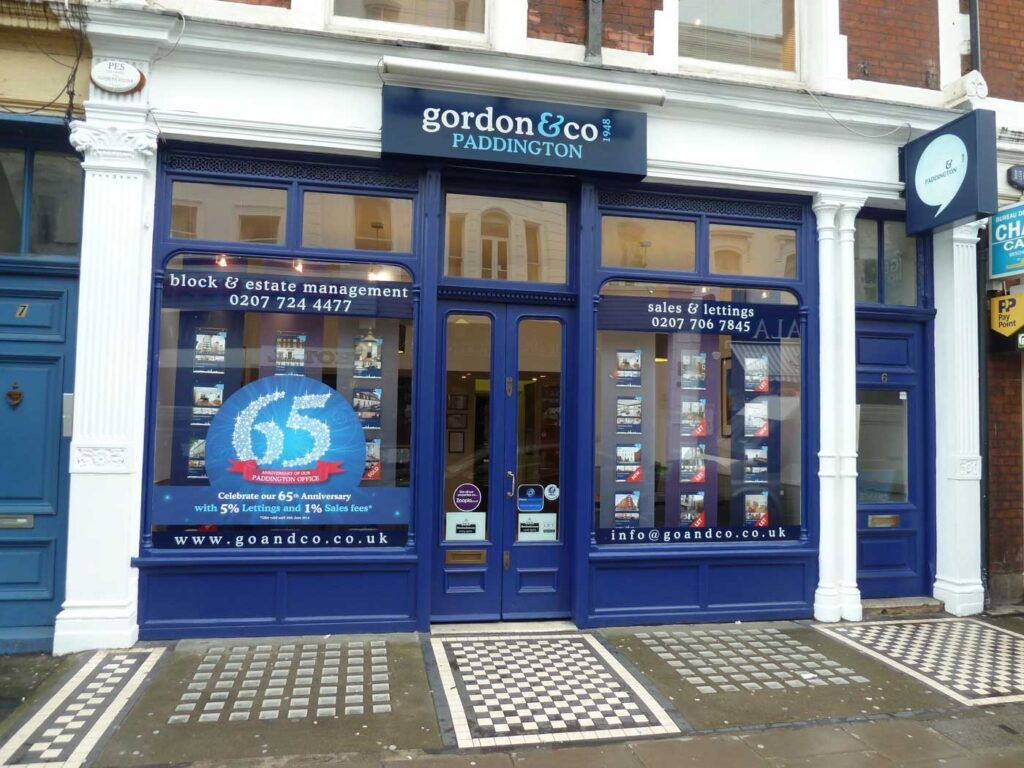 Cut Vinyl Faced Aluminium Composite Tray in London