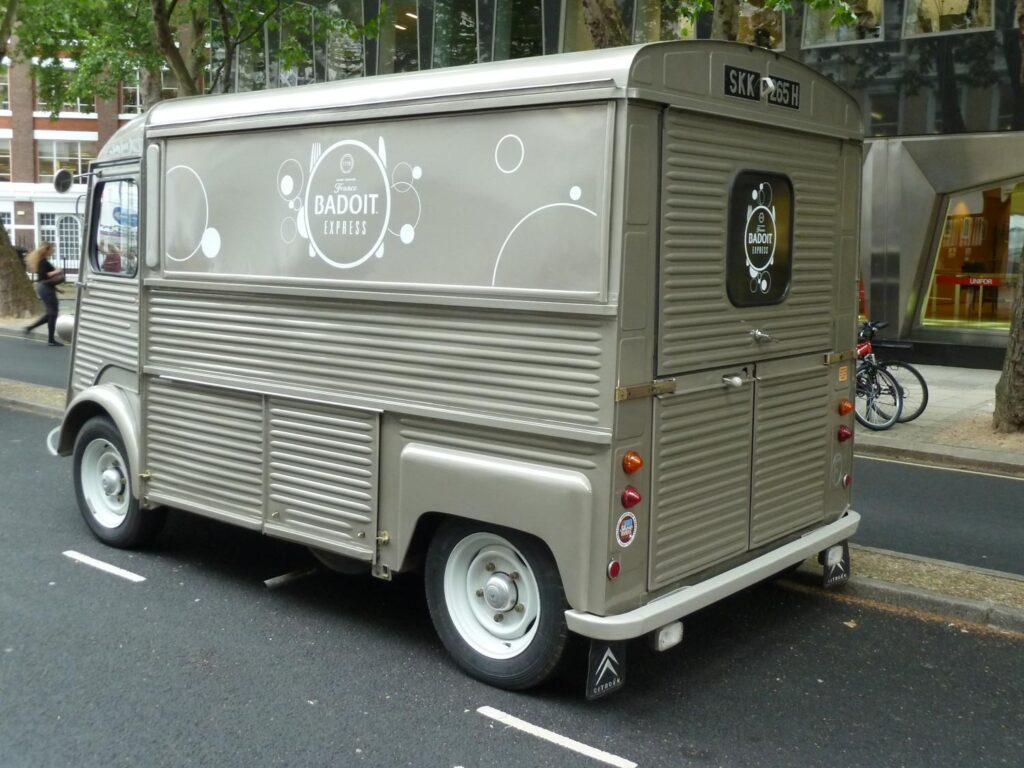 Cut Vinyl Food Truck Graphics in London