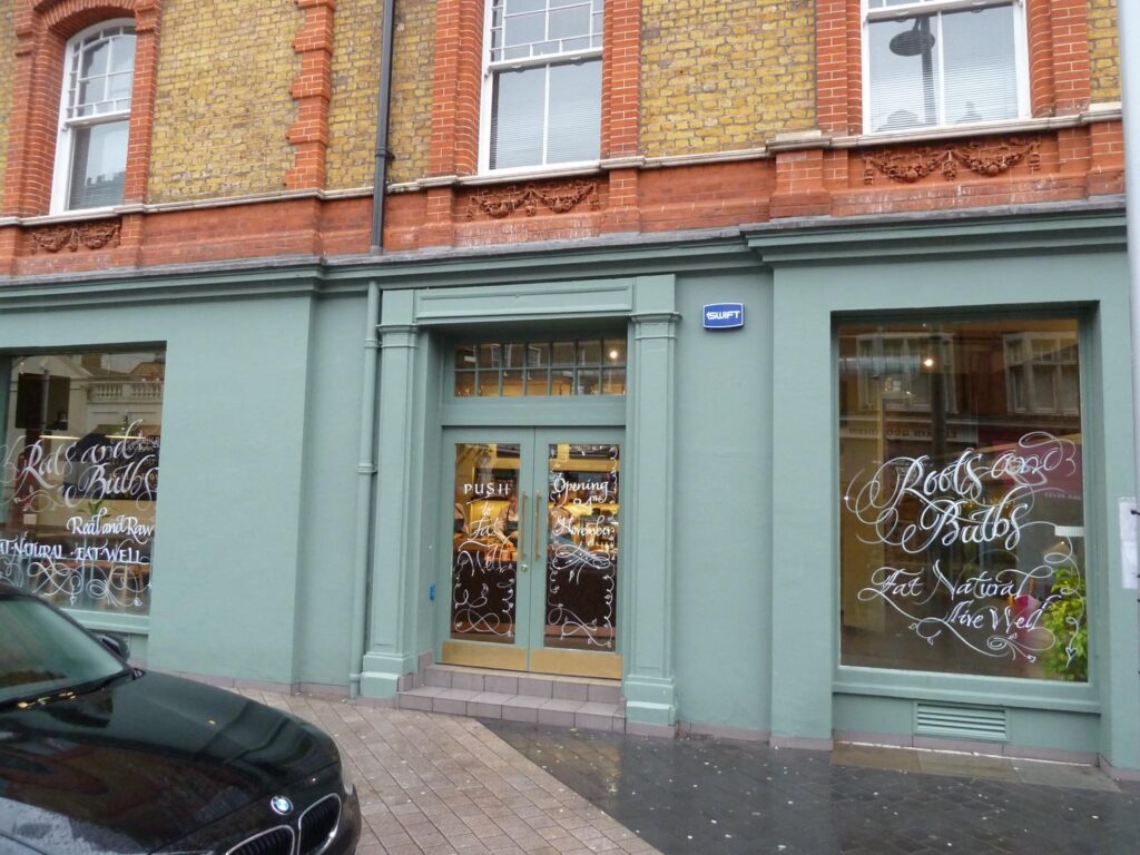 Cut Vinyl & Full Colour Window Graphics in London