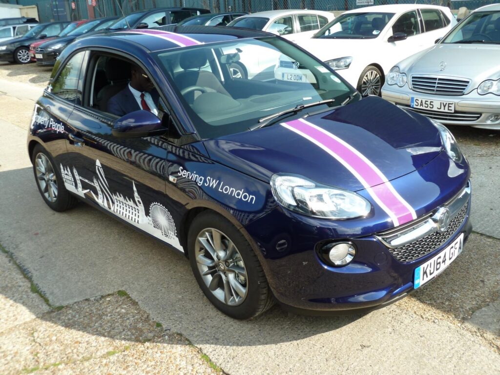 Cut Vinyl & Full Colour Car Graphics in London