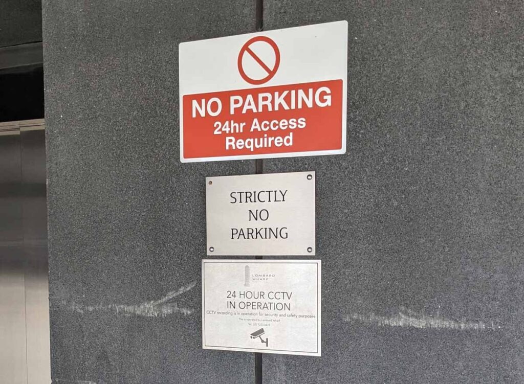 FULL COLOUR & BLACK FILLED ETCHED STAINLESS STEEL PLAQUE in London