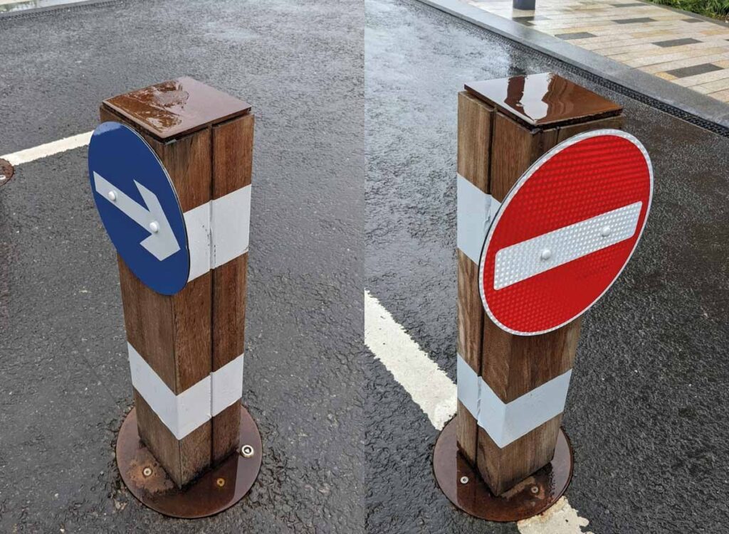 FULL COLOUR PRINTED ALUMINIUM COMPOSITE TRAFFIC SIGNS in London