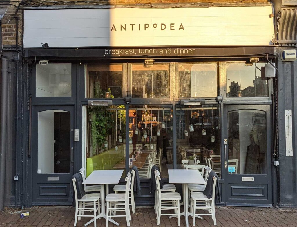 Wet Coated Matt Black 5mm Letters on Stand-Off Locators in London