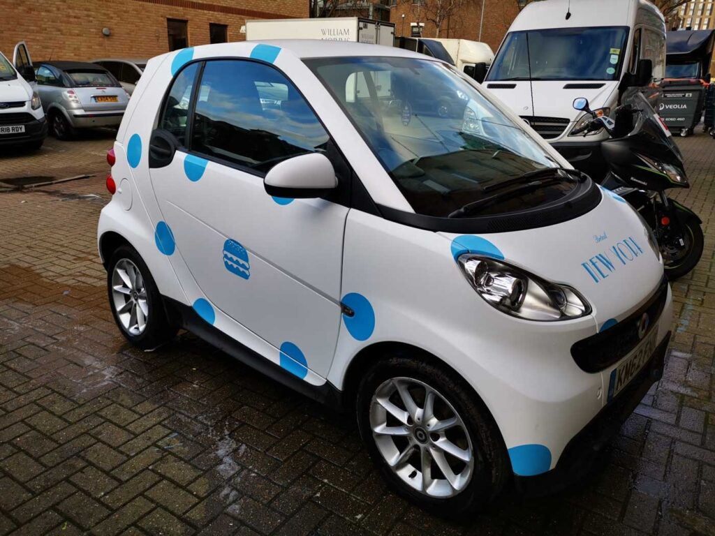Full Colour Car Wrap in London