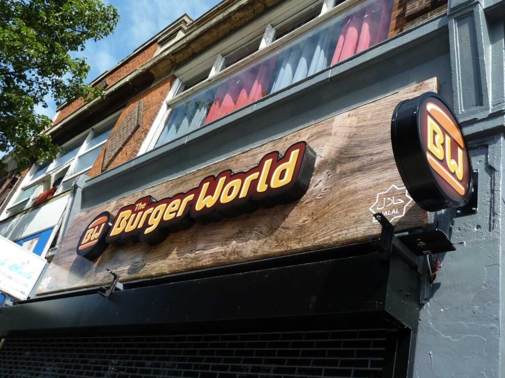 3D Built-Up Rim & Return Front Illuminated in London