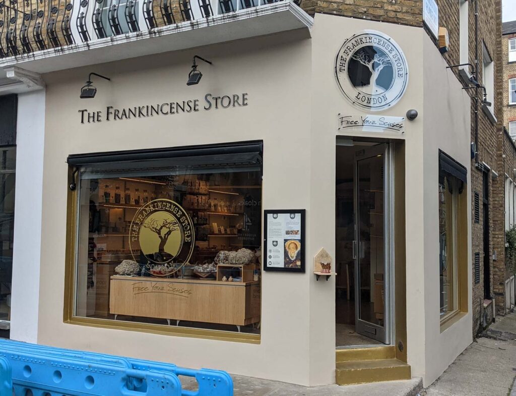 5mm Black Acrylic Letters & Clear Acrylic Plaque in London