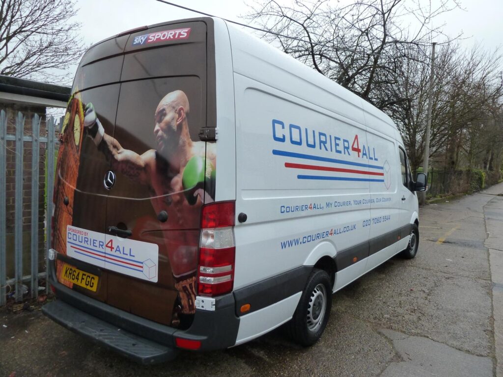 Cut Vinyl & Full Colour Van Graphics in London