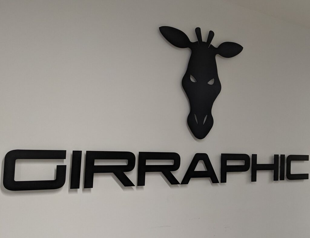 Wet Coated Matt Black 5mm Acrylic Letters in London