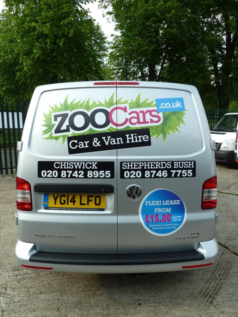 Full Colour Van Graphics in London