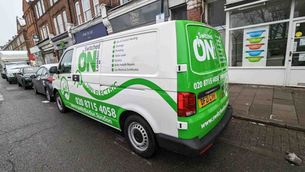 FULL COLOUR & GREEN CUT WRAP VINYL VEHICLE GRAPHICS in London