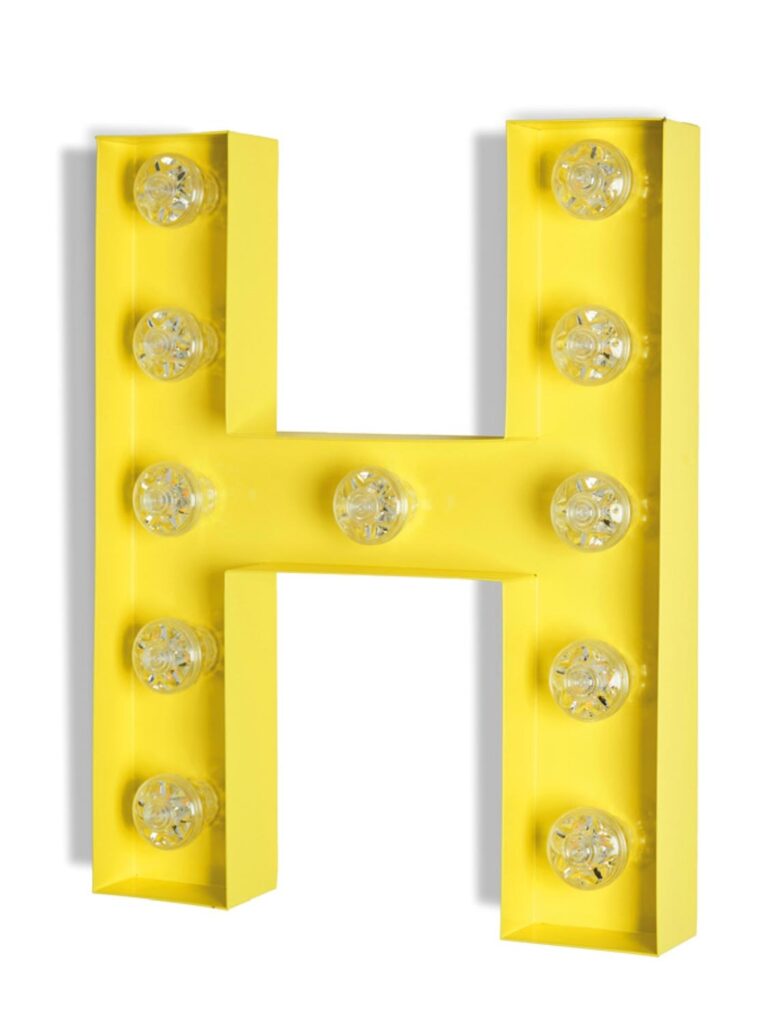 Marquee Light Bulb Letter in London
