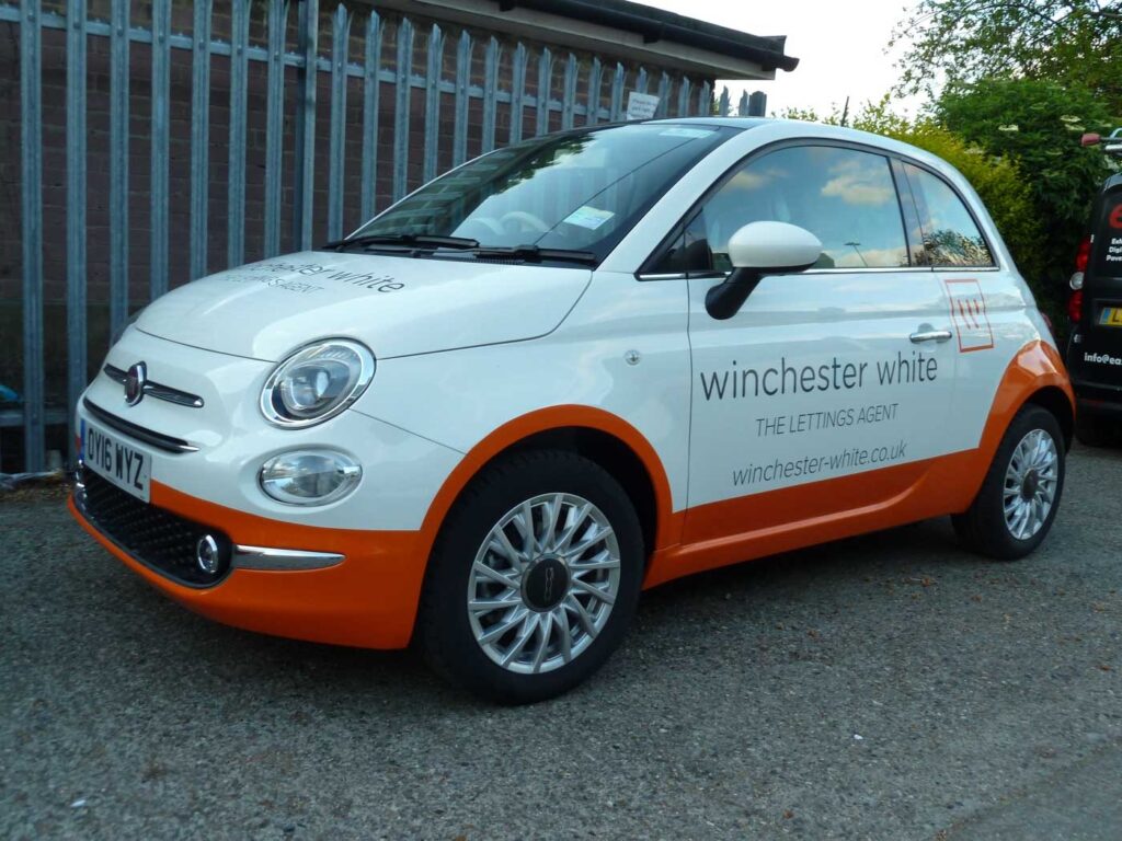 Partial Wrap Car Graphics in London