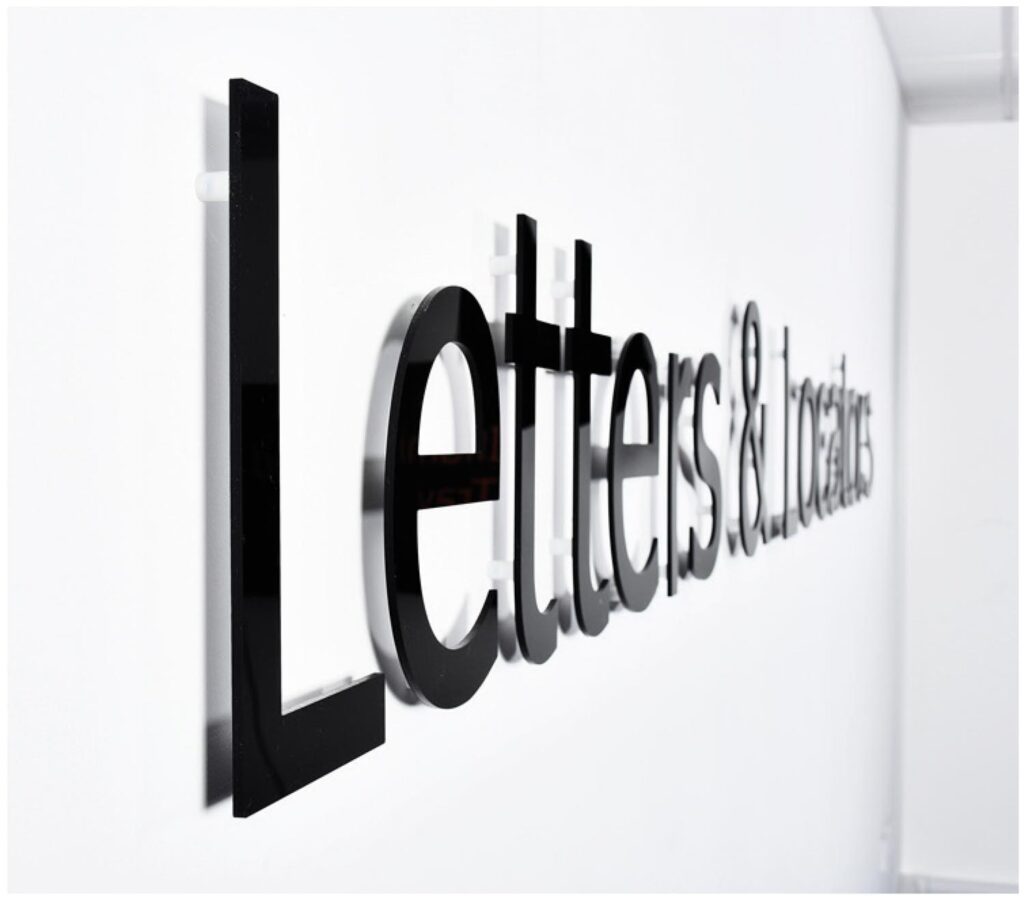 Stand-Off Locator Letters in London