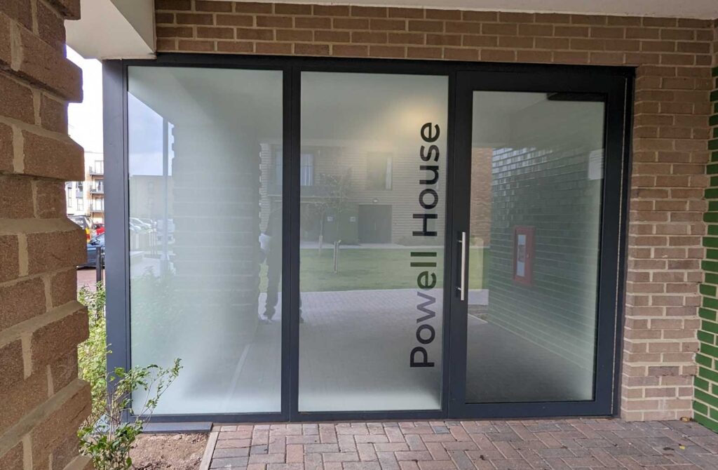FULL COLOUR PRINTED FROSTED VINYL in London