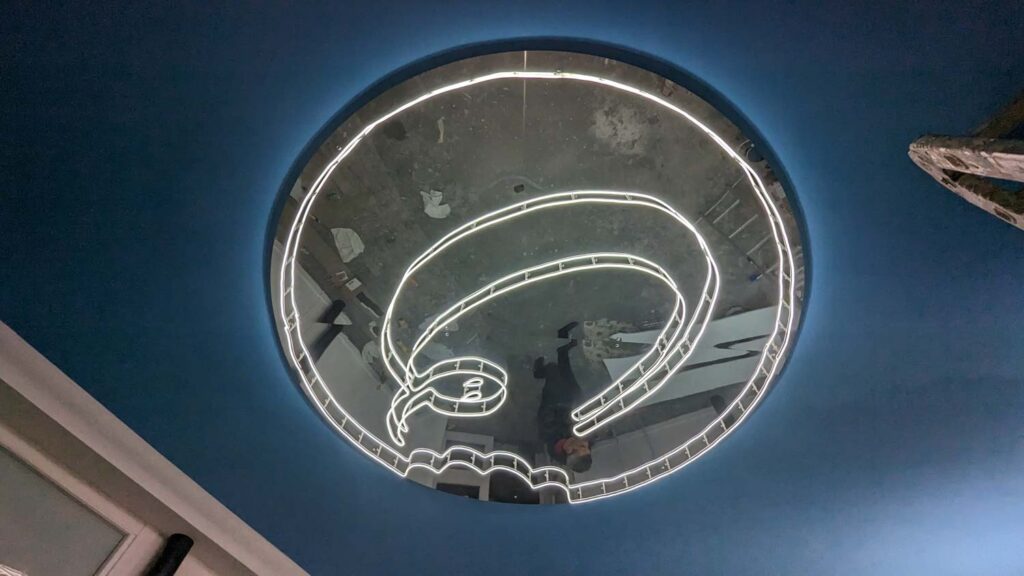SUSPENDED CEILING LED NEON in London