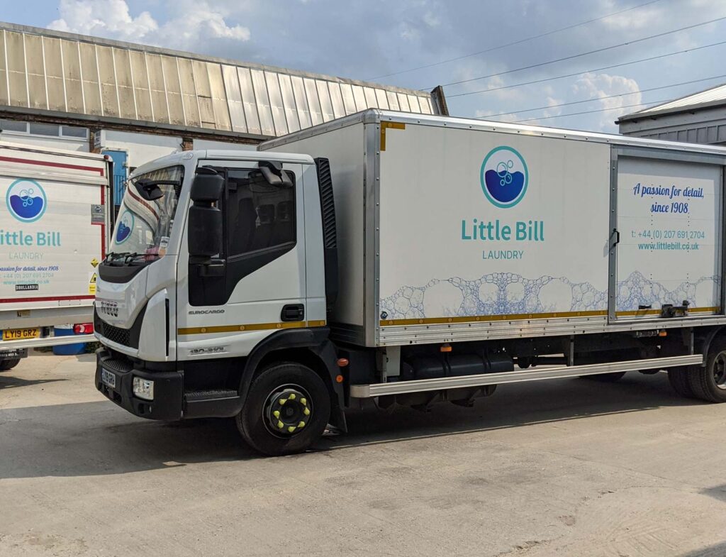 Cut Vinyl & Full Colour Contour Cut Vinyl Lorry Graphics in London