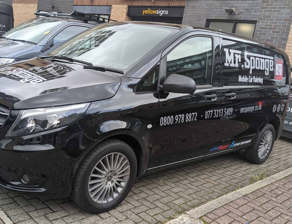 Cut Vinyl & Full Colour Contour Cut Vinyl Vehicle Graphics in London