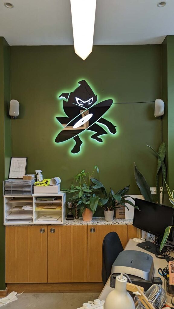 BESPOKE HALO LED ACRYLIC in London