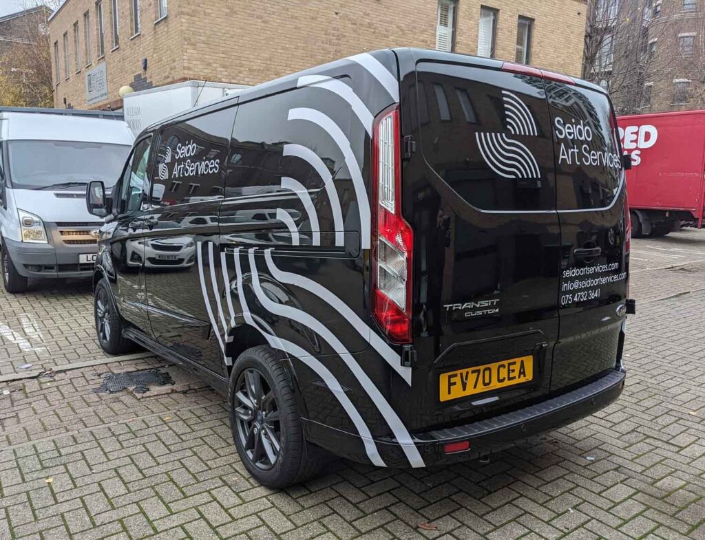 Cut Vinyl Car Graphics in London